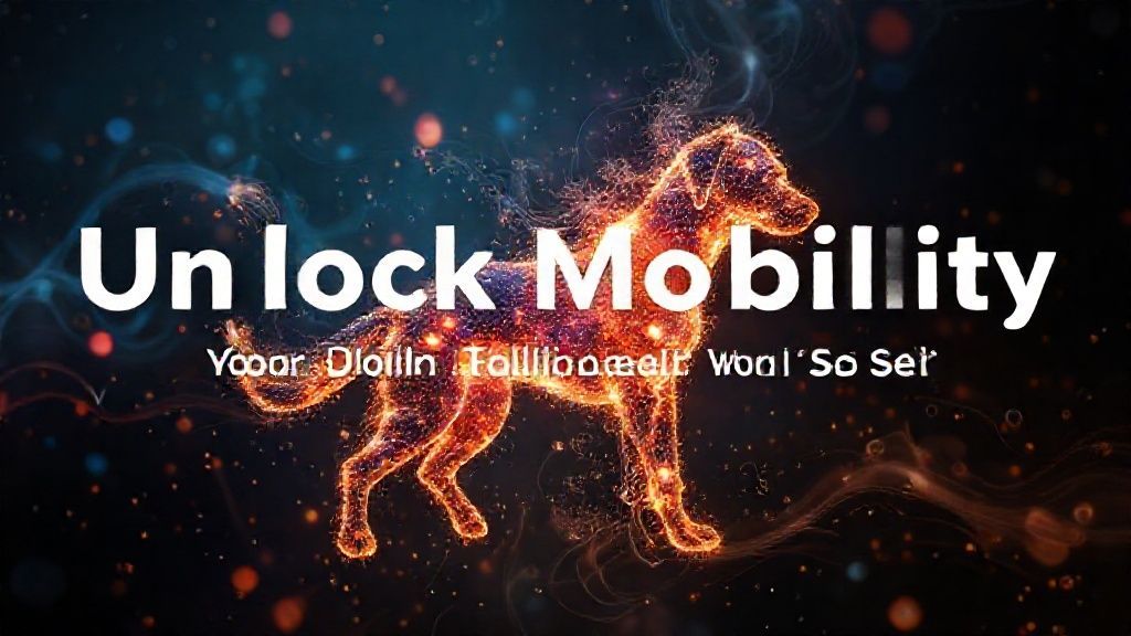 Unlock Mobility: Your Dog's Joint Health & Your Best Self