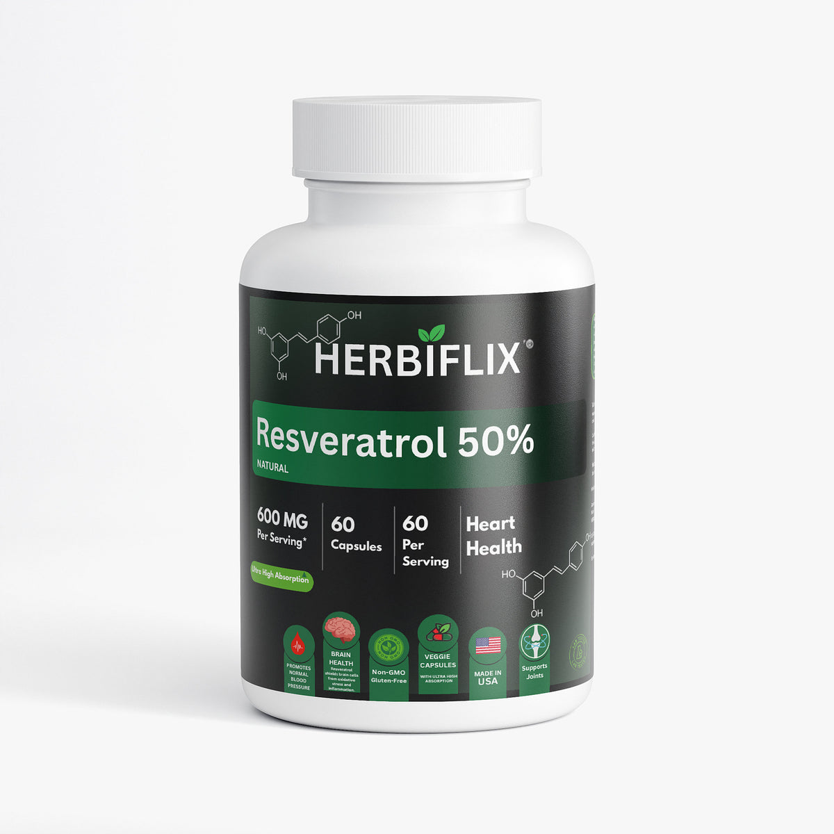 Resveratrol 50% 600mg